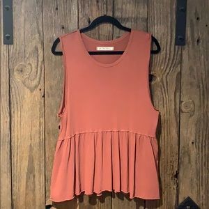 Free People baby doll tee